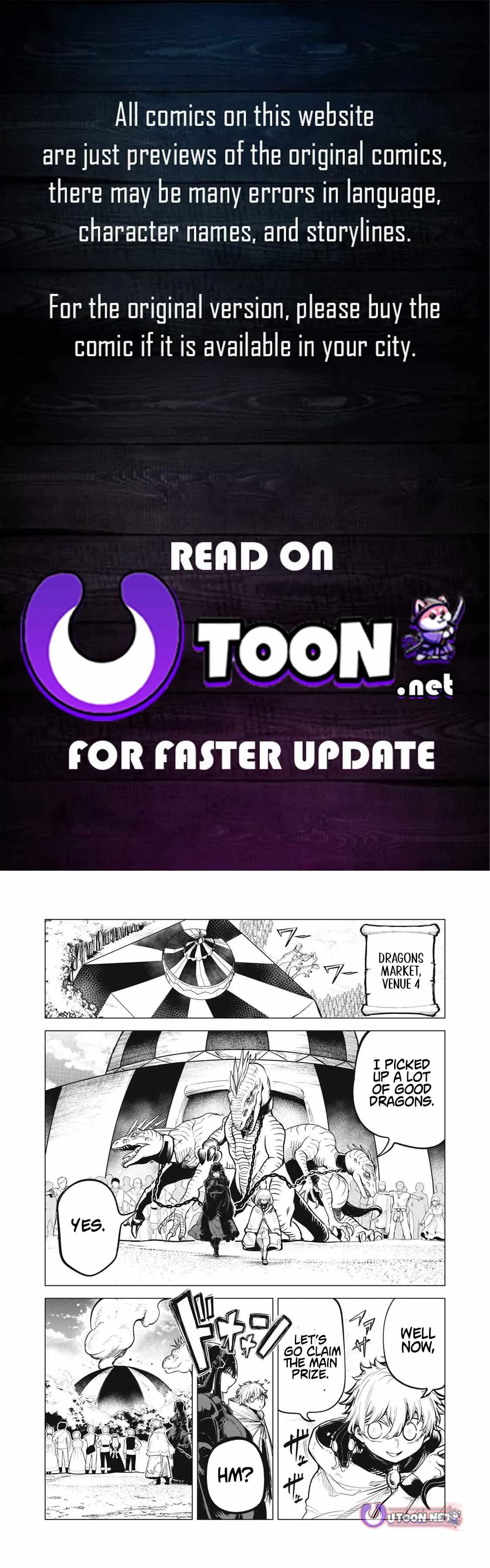 The Banished Dragon Master Becomes a Warrior in the Neighboring Country Where He Was Picked up Chapter 36.1 page 1