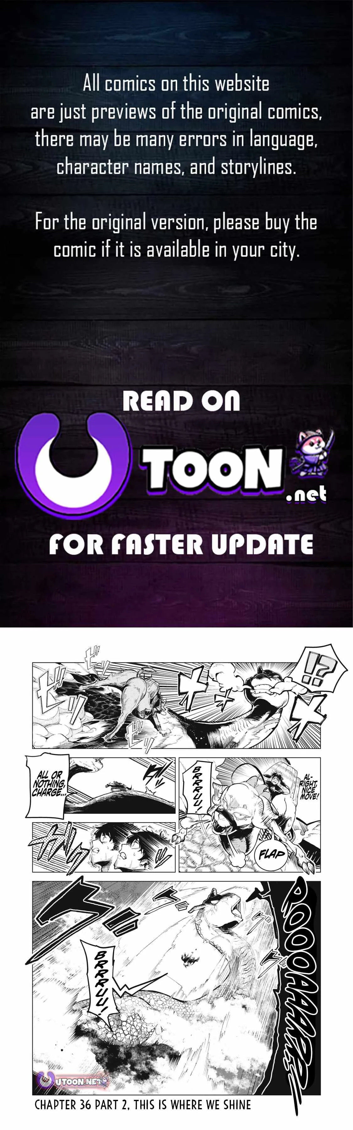 The Banished Dragon Master Becomes a Warrior in the Neighboring Country Where He Was Picked up Chapter 36.2 page 1