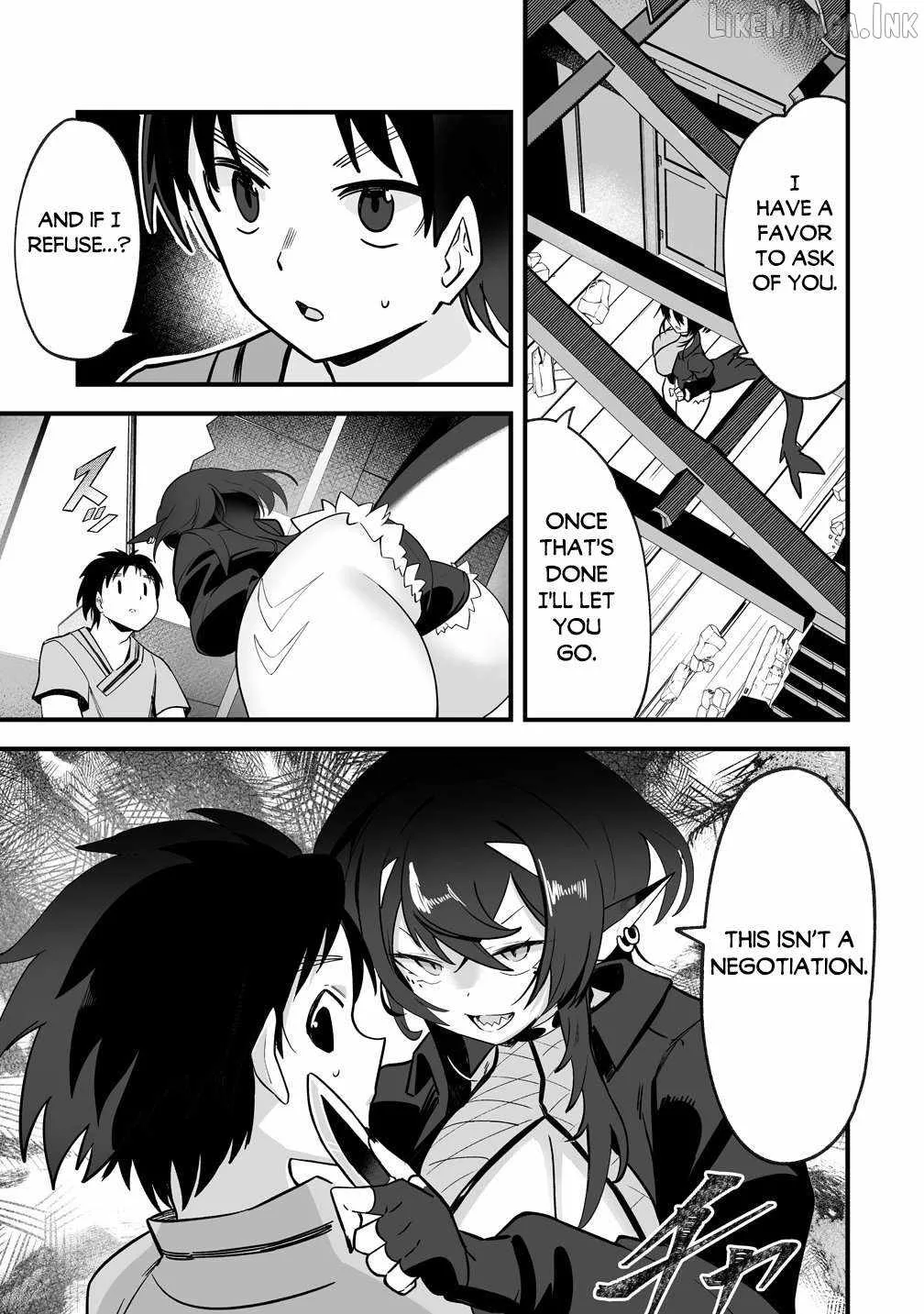 Isekai Harem Massage Kami no Shiatsu de Nayameru Monster Musume-tachi o Momihogusu! Chapter 3 page 10