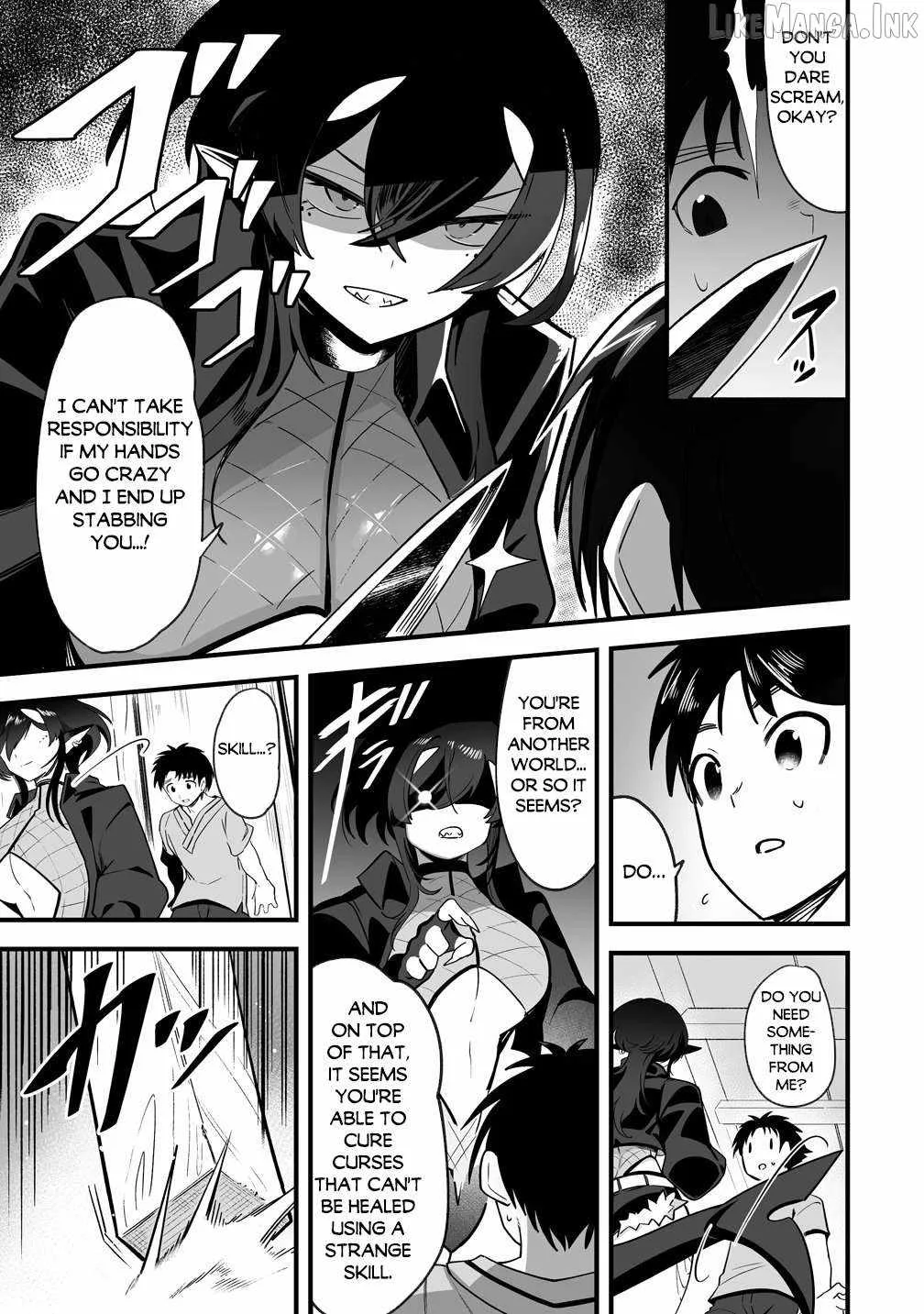 Isekai Harem Massage Kami no Shiatsu de Nayameru Monster Musume-tachi o Momihogusu! Chapter 3 page 8