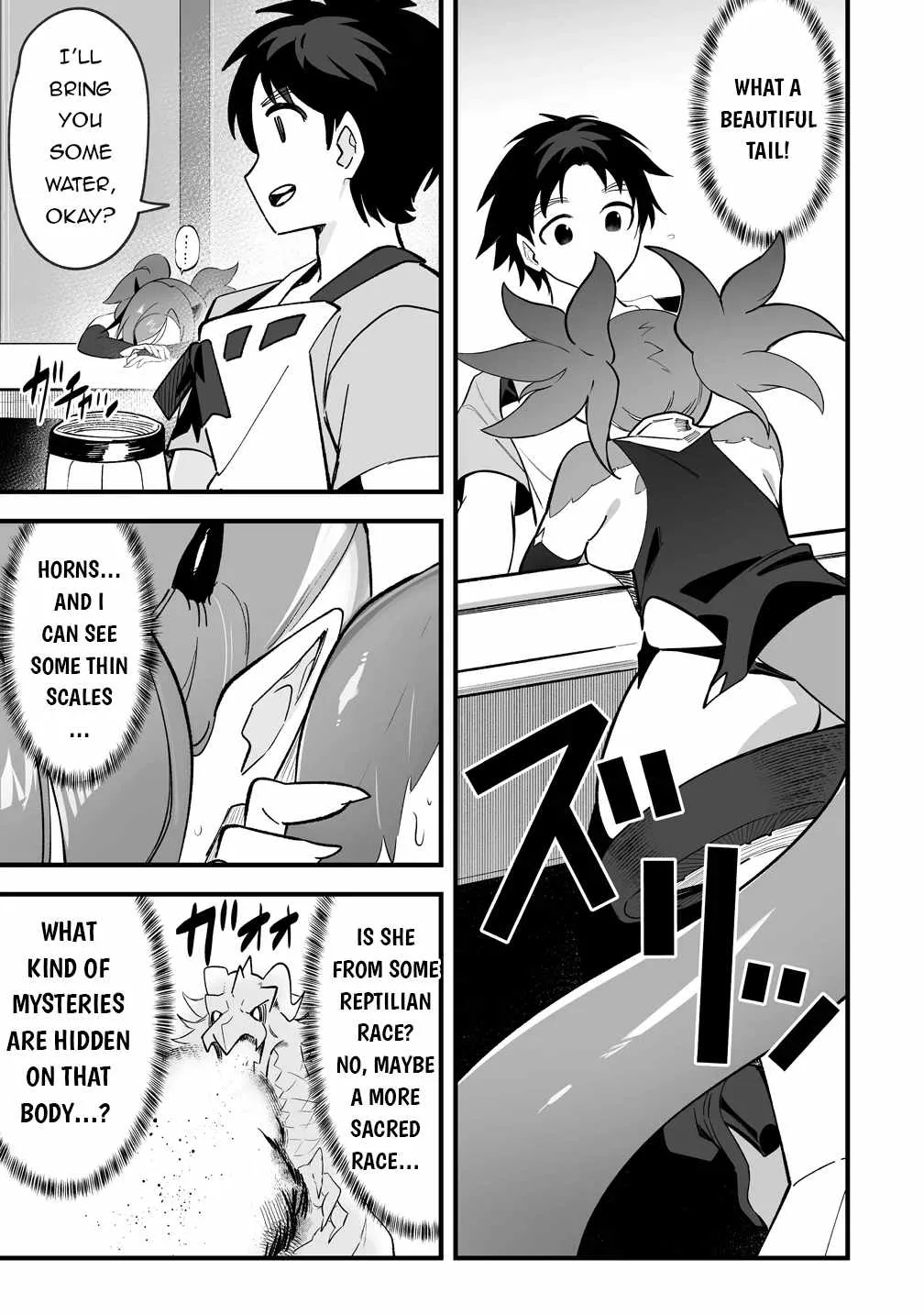 Isekai Harem Massage Kami no Shiatsu de Nayameru Monster Musume-tachi o Momihogusu! Chapter 1 page 12