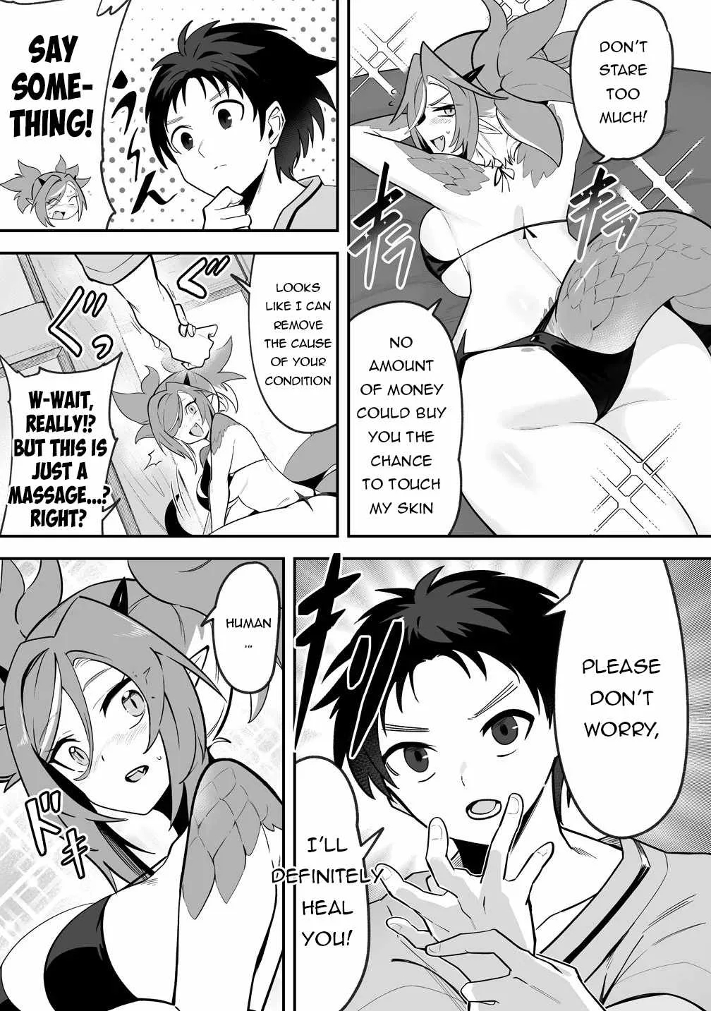 Isekai Harem Massage Kami no Shiatsu de Nayameru Monster Musume-tachi o Momihogusu! Chapter 1 page 18
