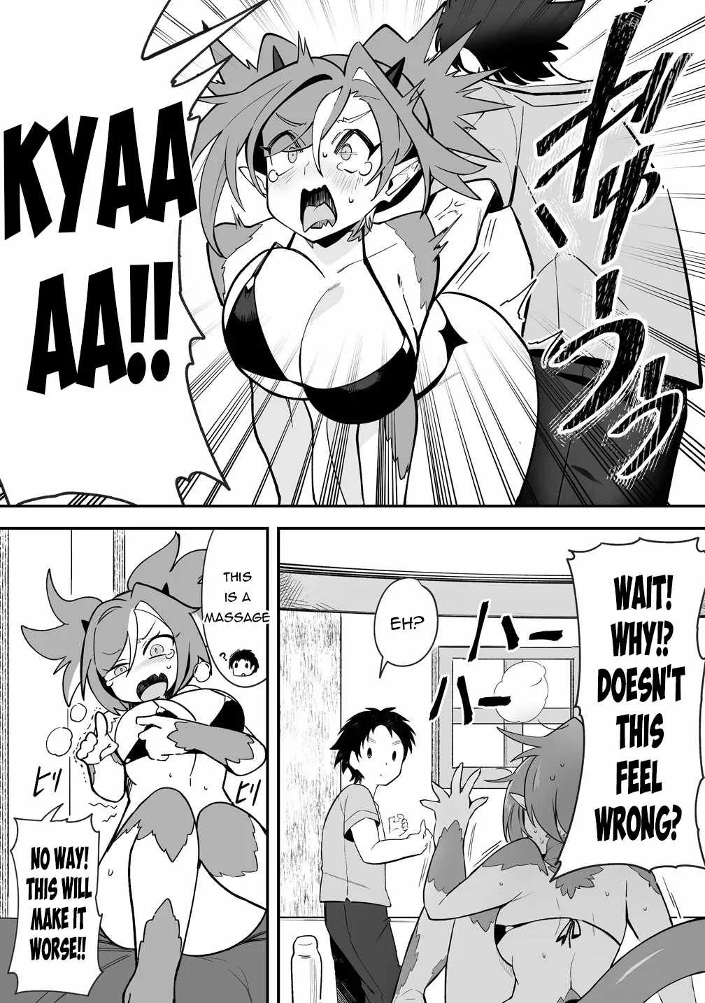 Isekai Harem Massage Kami no Shiatsu de Nayameru Monster Musume-tachi o Momihogusu! Chapter 1 page 19