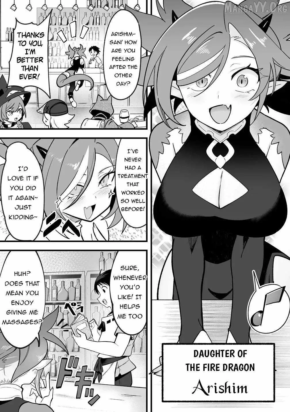 Isekai Harem Massage Kami no Shiatsu de Nayameru Monster Musume-tachi o Momihogusu! Chapter 2 page 3