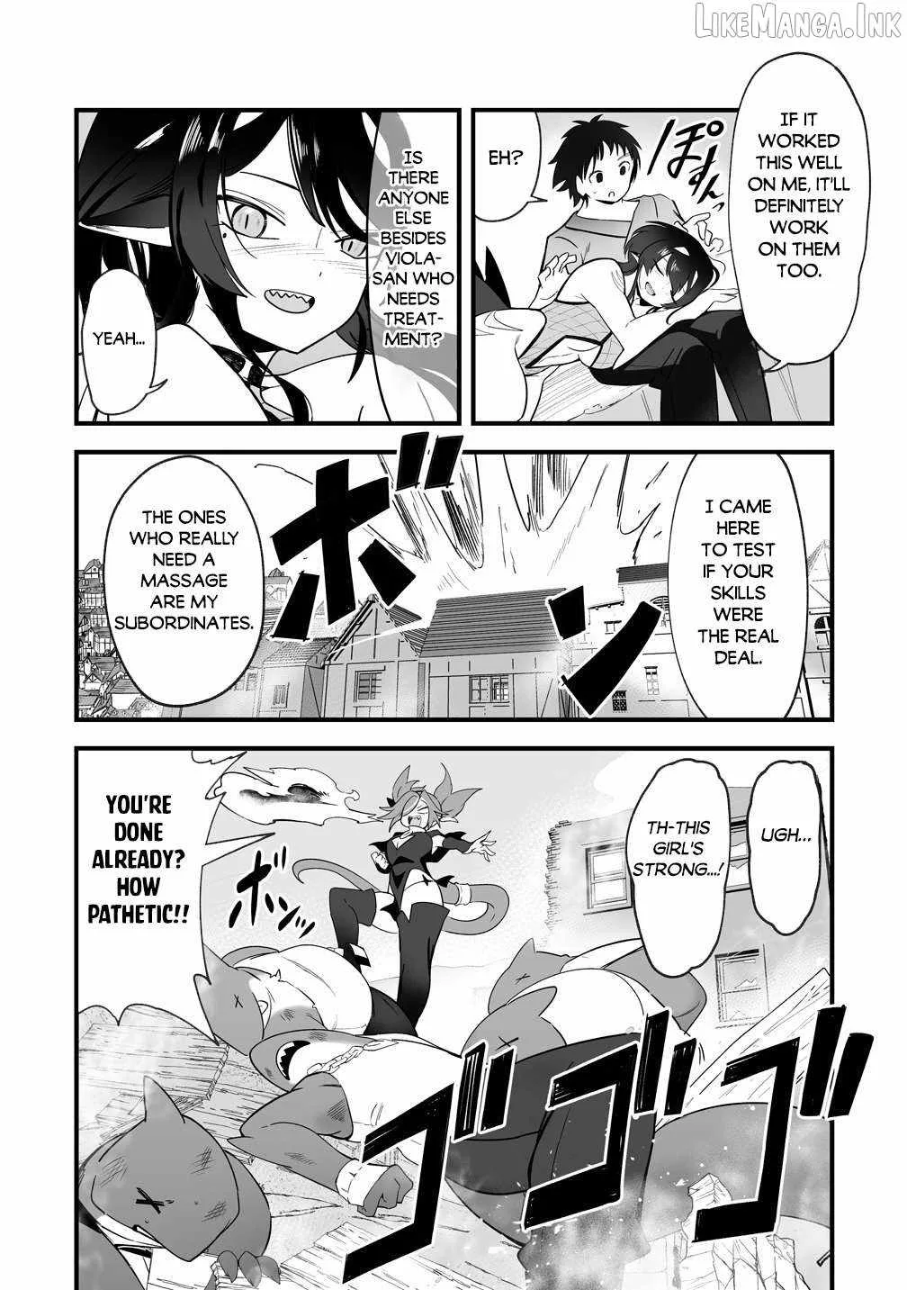 Isekai Harem Massage Kami no Shiatsu de Nayameru Monster Musume-tachi o Momihogusu! Chapter 3 page 24
