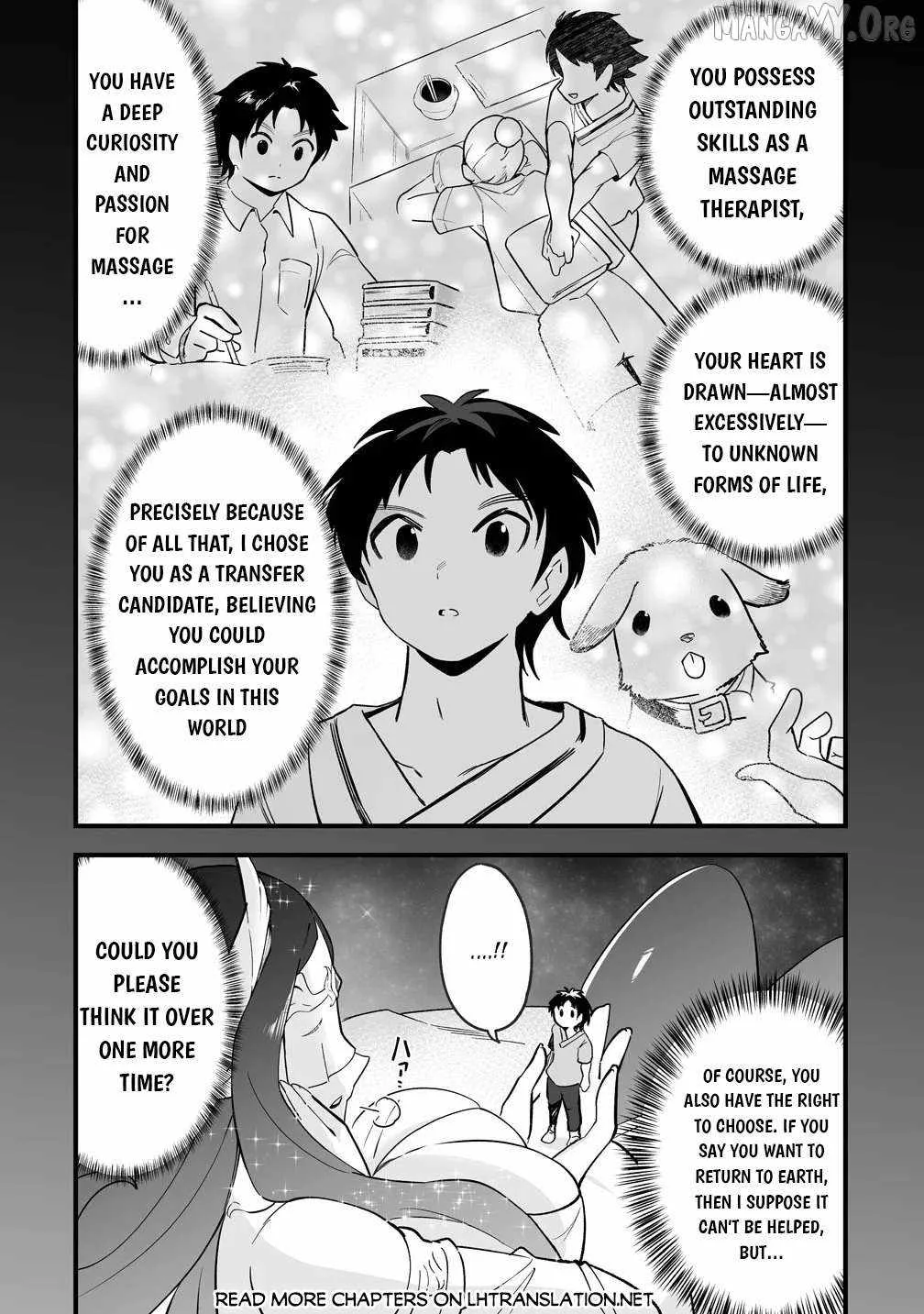 Isekai Harem Massage Kami no Shiatsu de Nayameru Monster Musume-tachi o Momihogusu! Chapter 2 page 10