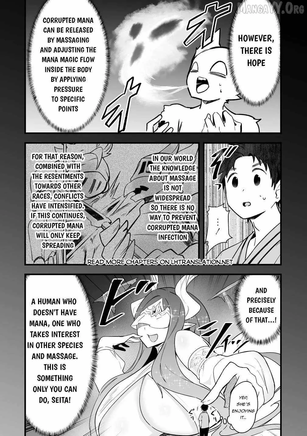 Isekai Harem Massage Kami no Shiatsu de Nayameru Monster Musume-tachi o Momihogusu! Chapter 2 page 20