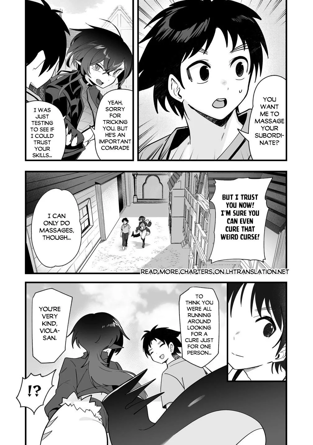 Isekai Harem Massage Kami no Shiatsu de Nayameru Monster Musume-tachi o Momihogusu! Chapter 4 page 3