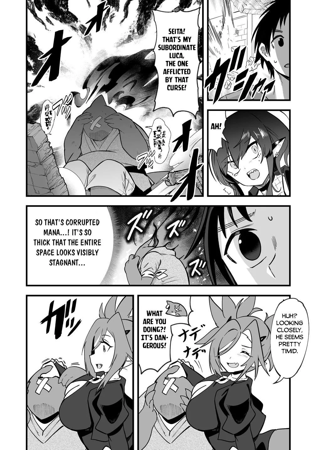 Isekai Harem Massage Kami no Shiatsu de Nayameru Monster Musume-tachi o Momihogusu! Chapter 4 page 8