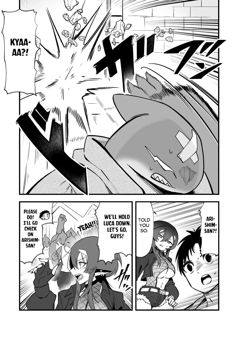 Isekai Harem Massage Kami no Shiatsu de Nayameru Monster Musume-tachi o Momihogusu! Chapter 4 page 9