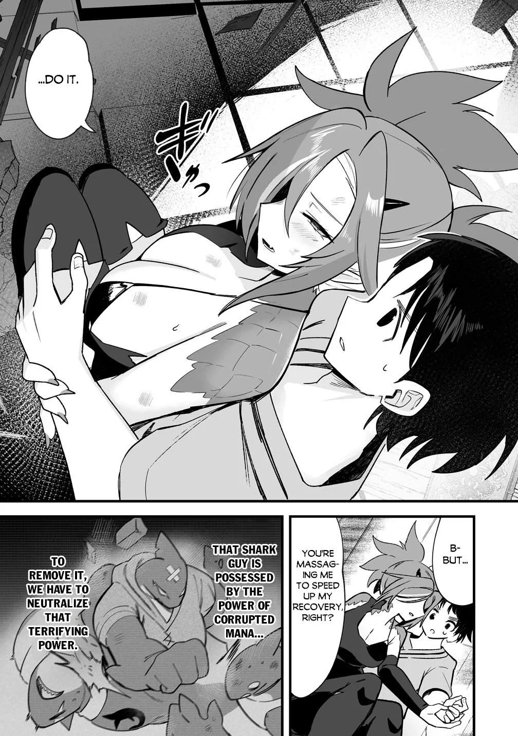 Isekai Harem Massage Kami no Shiatsu de Nayameru Monster Musume-tachi o Momihogusu! Chapter 4 page 15