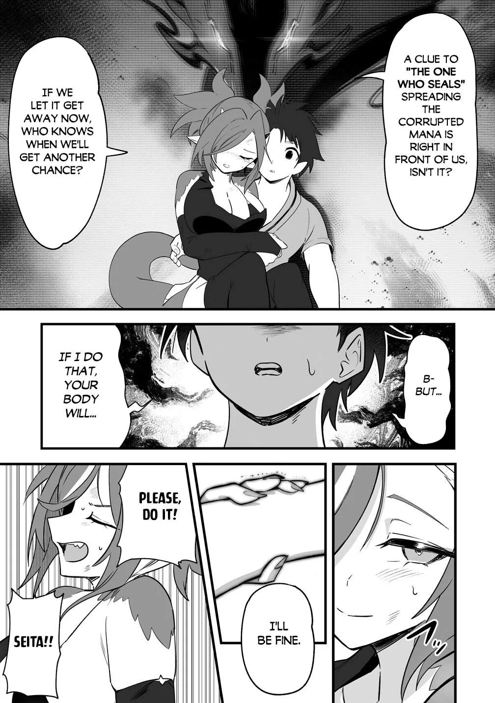 Isekai Harem Massage Kami no Shiatsu de Nayameru Monster Musume-tachi o Momihogusu! Chapter 4 page 16