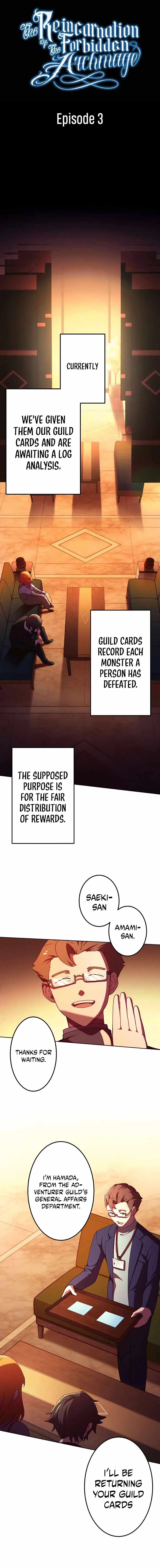 The Reincarnation of the Forbidden Archmage Chapter 3 page 5