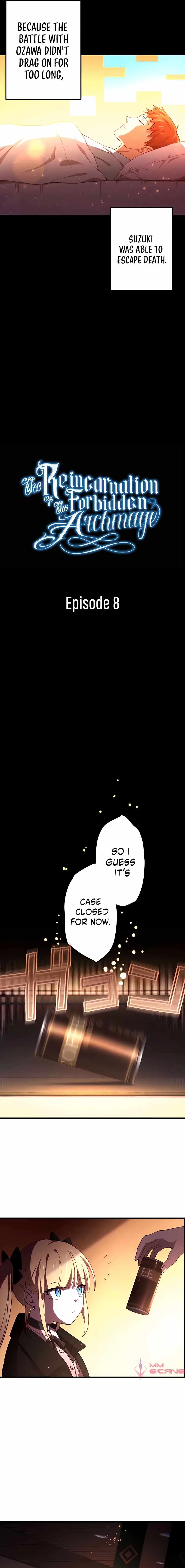 The Reincarnation of the Forbidden Archmage Chapter 8 page 4