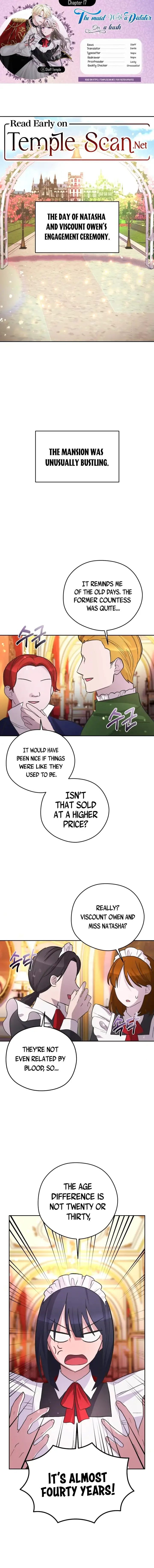 The Maid With A Dictator On A Leash Chapter 17 page 1