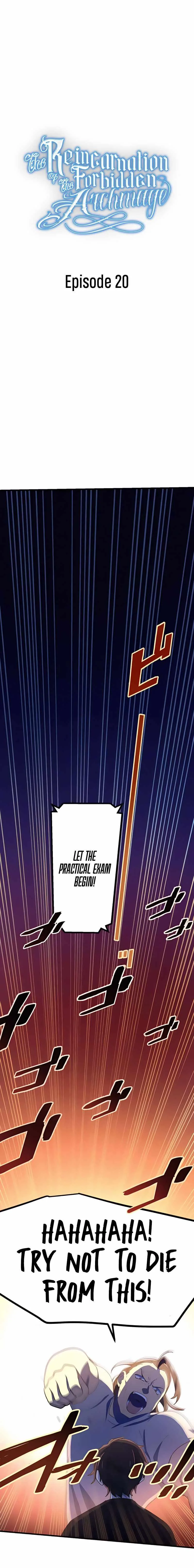 The Reincarnation of the Forbidden Archmage Chapter 20 page 3
