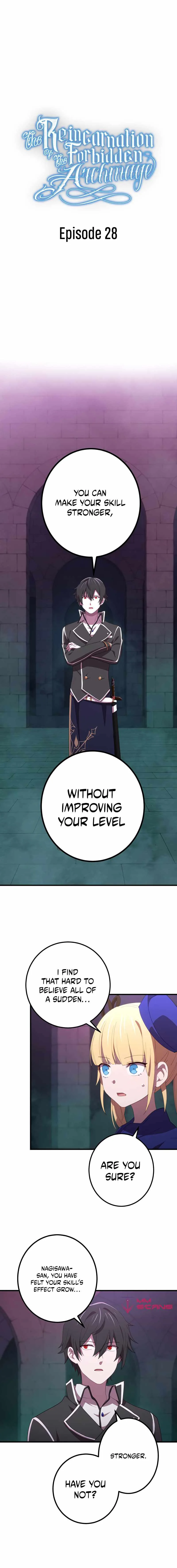 The Reincarnation of the Forbidden Archmage Chapter 28 page 3