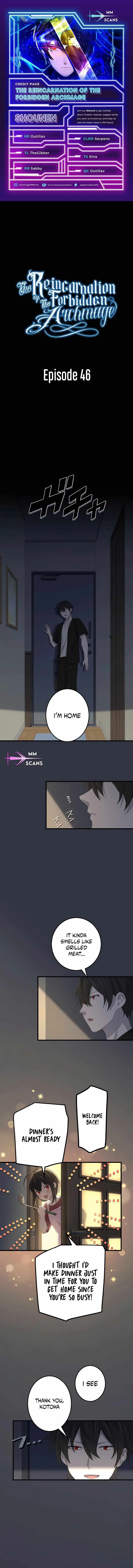 The Reincarnation of the Forbidden Archmage Chapter 46 page 1