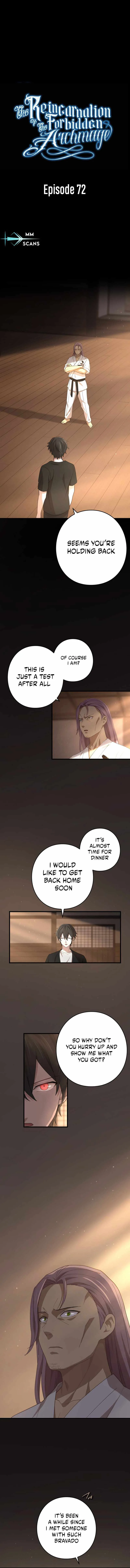 The Reincarnation of the Forbidden Archmage Chapter 72 page 2