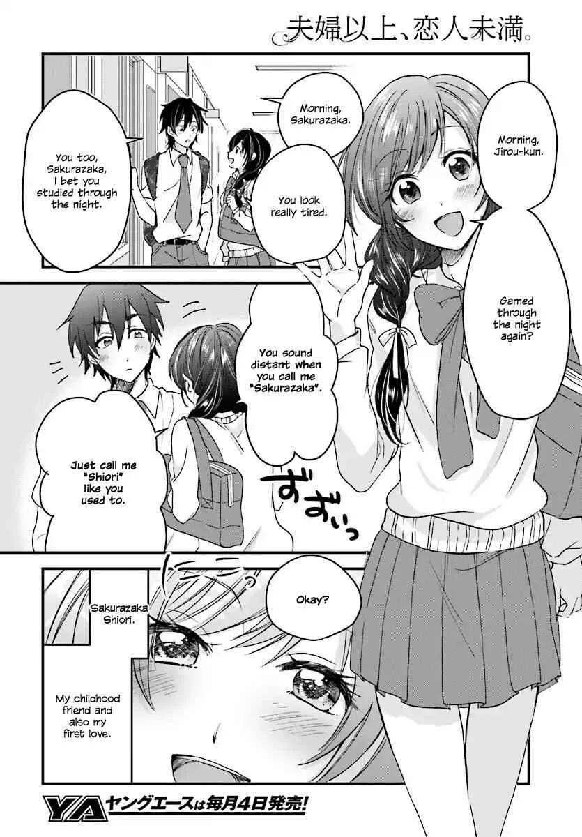 Fuufu Ijou, Koibito Miman Chapter 1 page 6