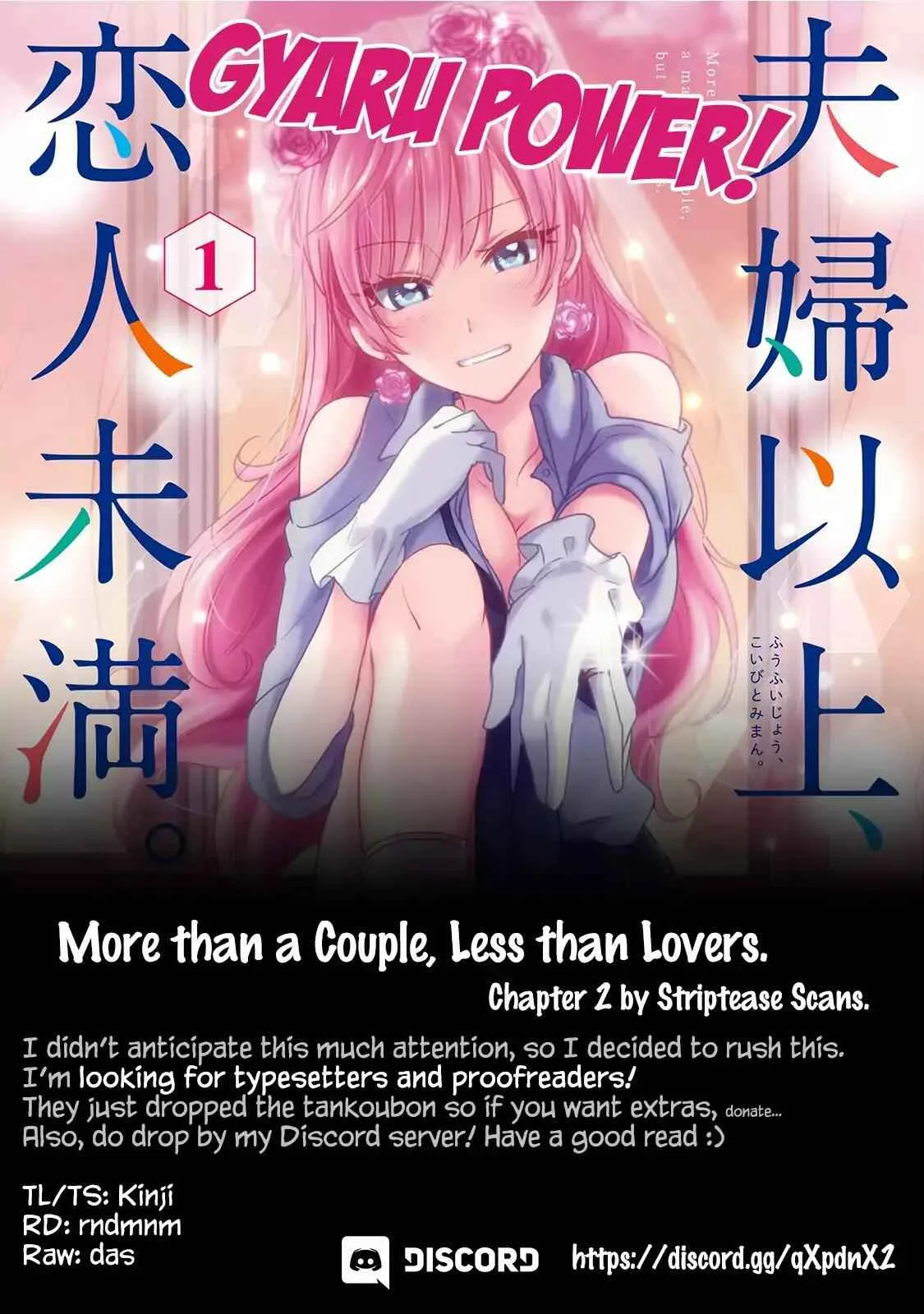 Fuufu Ijou, Koibito Miman Chapter 2 page 1