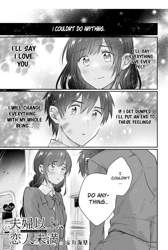 Fuufu Ijou, Koibito Miman Chapter 63 page 1