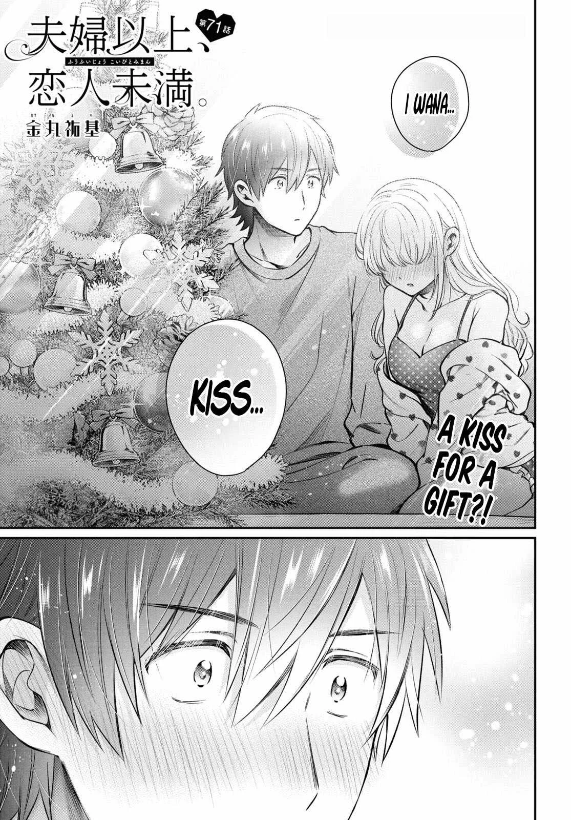 Fuufu Ijou, Koibito Miman Chapter 71 page 1