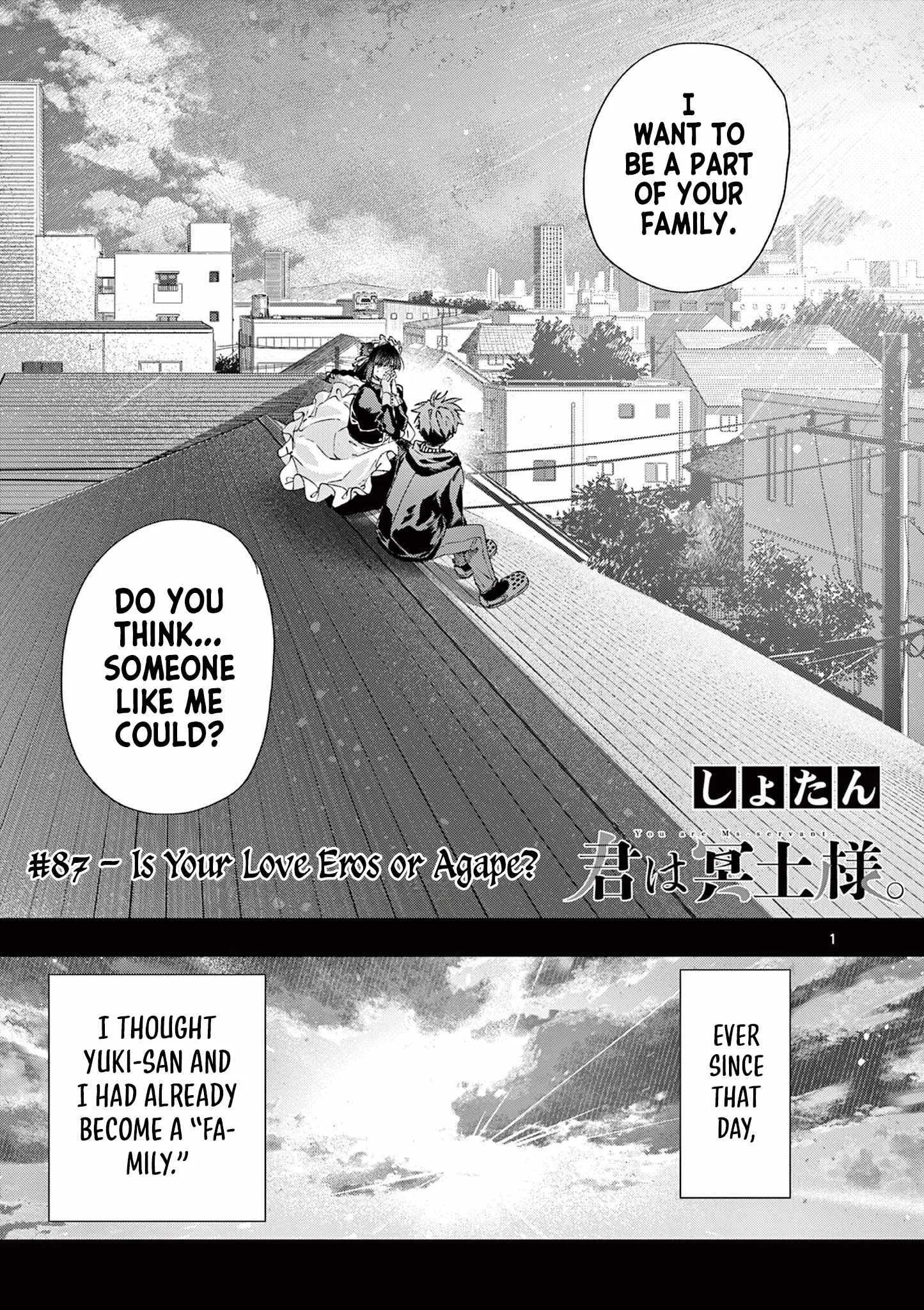 Kimi wa Meido-sama Chapter 87 page 1