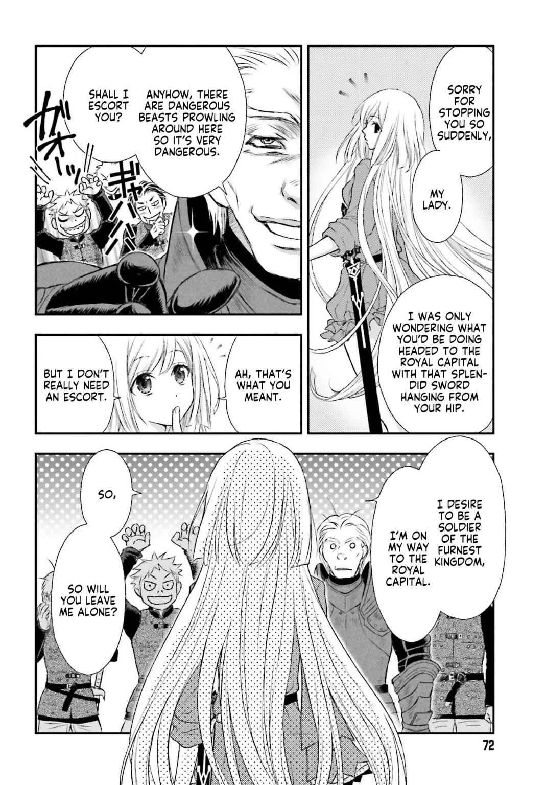 The Little Girl Raised by Death Holds the Sword of Death Tightly Chapter 1 page 9
