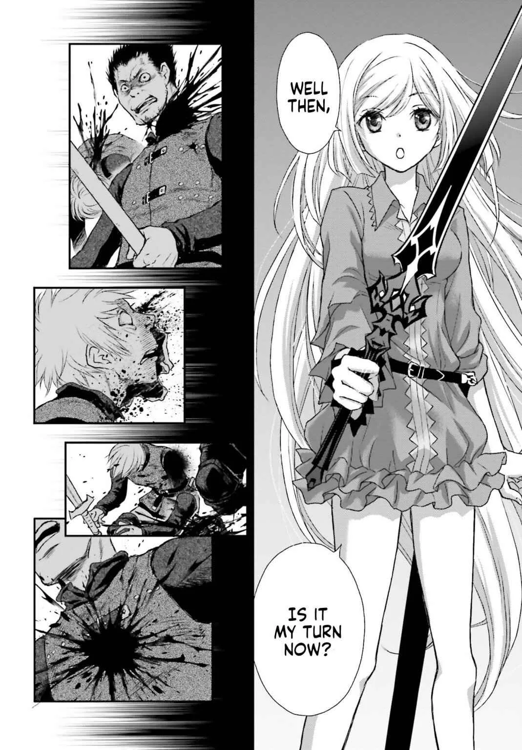 The Little Girl Raised by Death Holds the Sword of Death Tightly Chapter 1 page 15