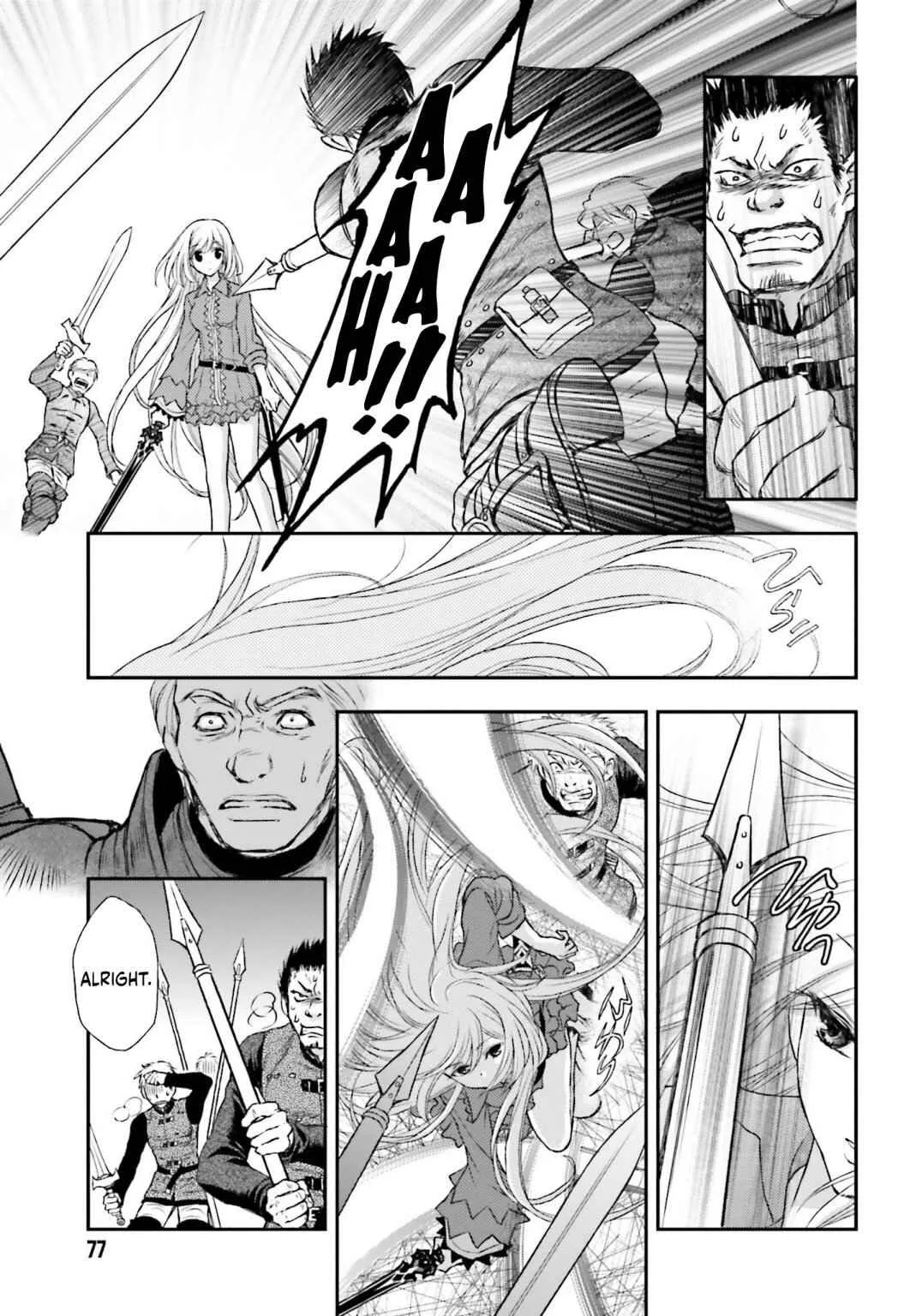 The Little Girl Raised by Death Holds the Sword of Death Tightly Chapter 1 page 14
