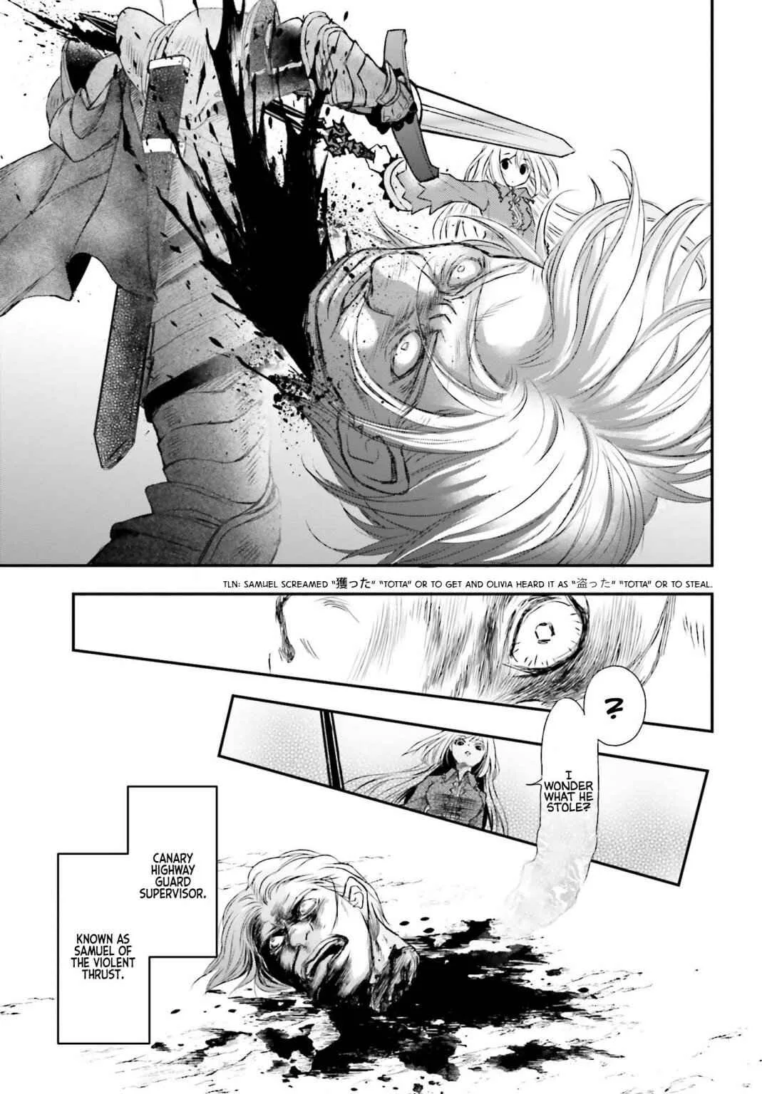 The Little Girl Raised by Death Holds the Sword of Death Tightly Chapter 1 page 24