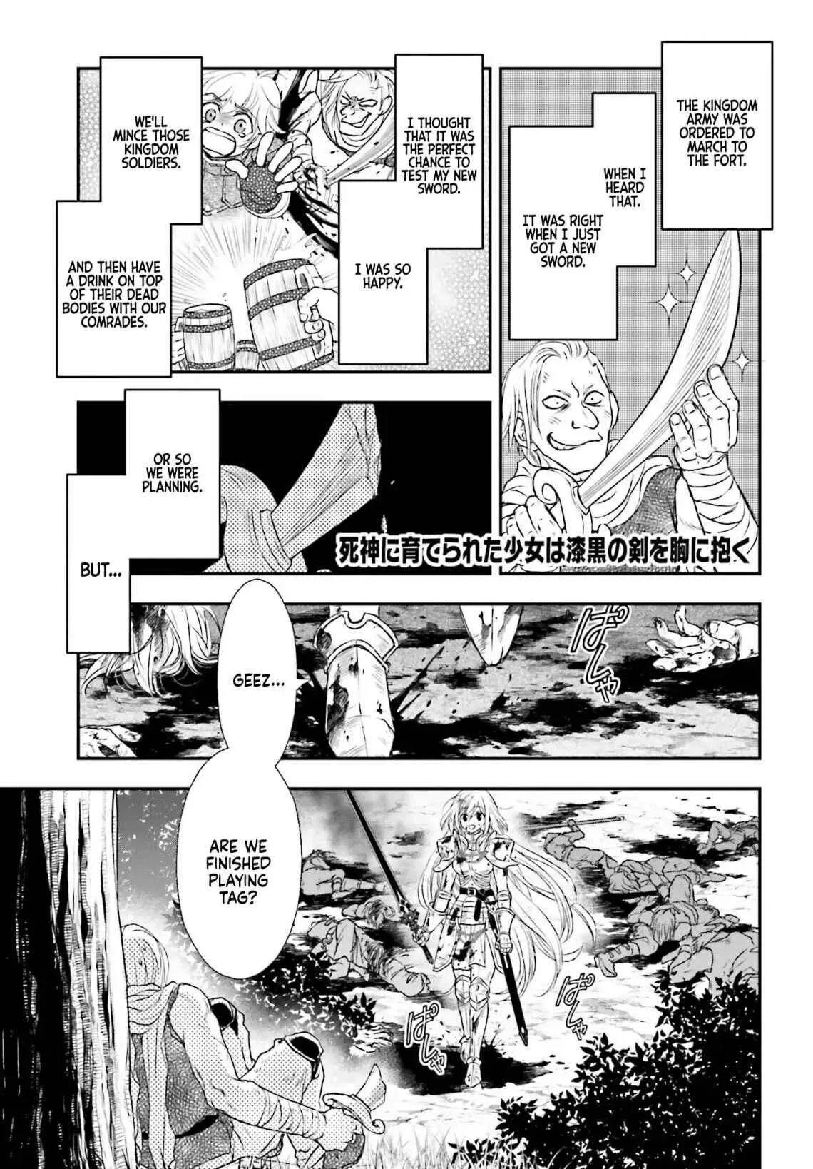 The Little Girl Raised by Death Holds the Sword of Death Tightly Chapter 5 page 2