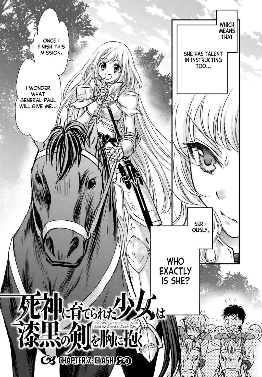 The Little Girl Raised by Death Holds the Sword of Death Tightly Chapter 7 page 5