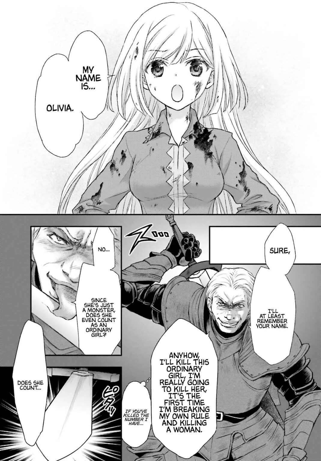 The Little Girl Raised by Death Holds the Sword of Death Tightly Chapter 1 page 22