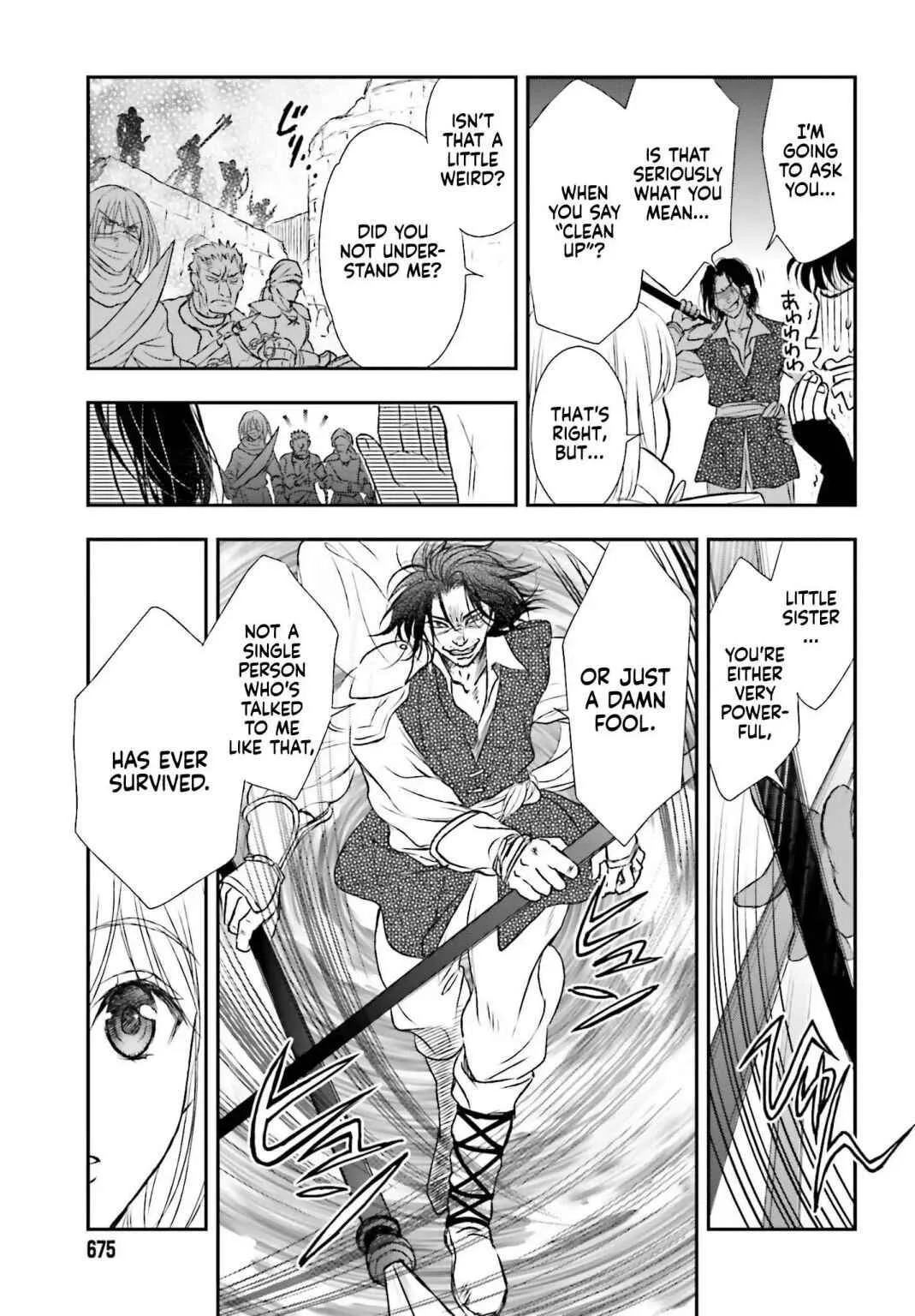 The Little Girl Raised by Death Holds the Sword of Death Tightly Chapter 4 page 24