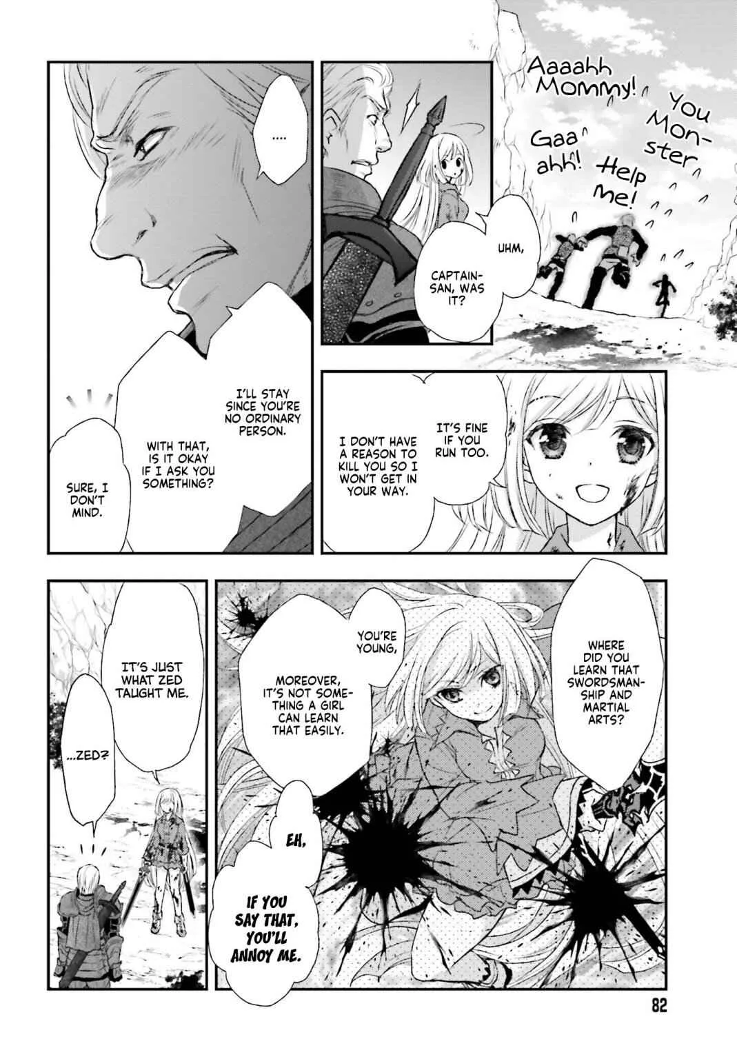The Little Girl Raised by Death Holds the Sword of Death Tightly Chapter 1 page 19