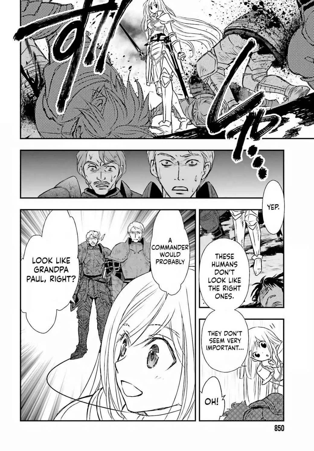 The Little Girl Raised by Death Holds the Sword of Death Tightly Chapter 10 page 13