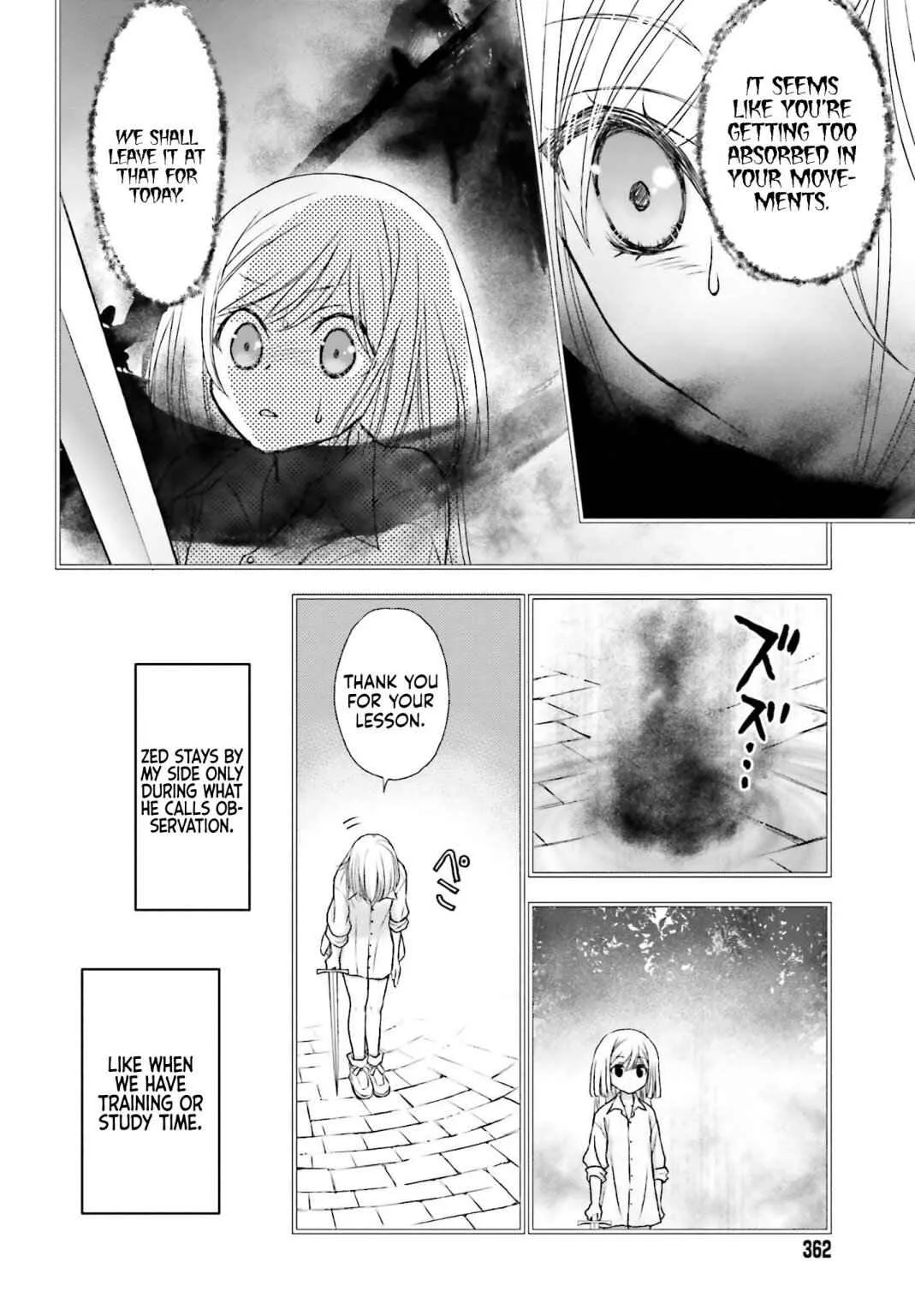 The Little Girl Raised by Death Holds the Sword of Death Tightly Chapter 2 page 5