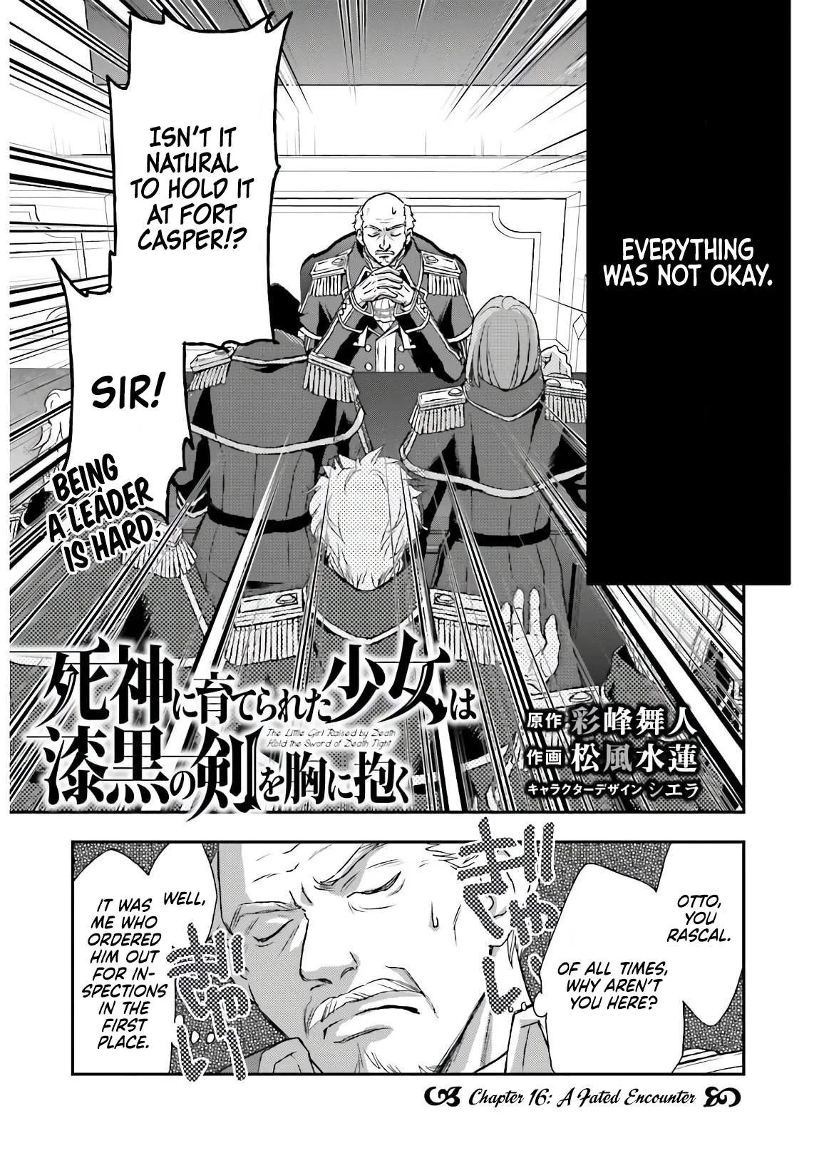 The Little Girl Raised by Death Holds the Sword of Death Tightly Chapter 16 page 4