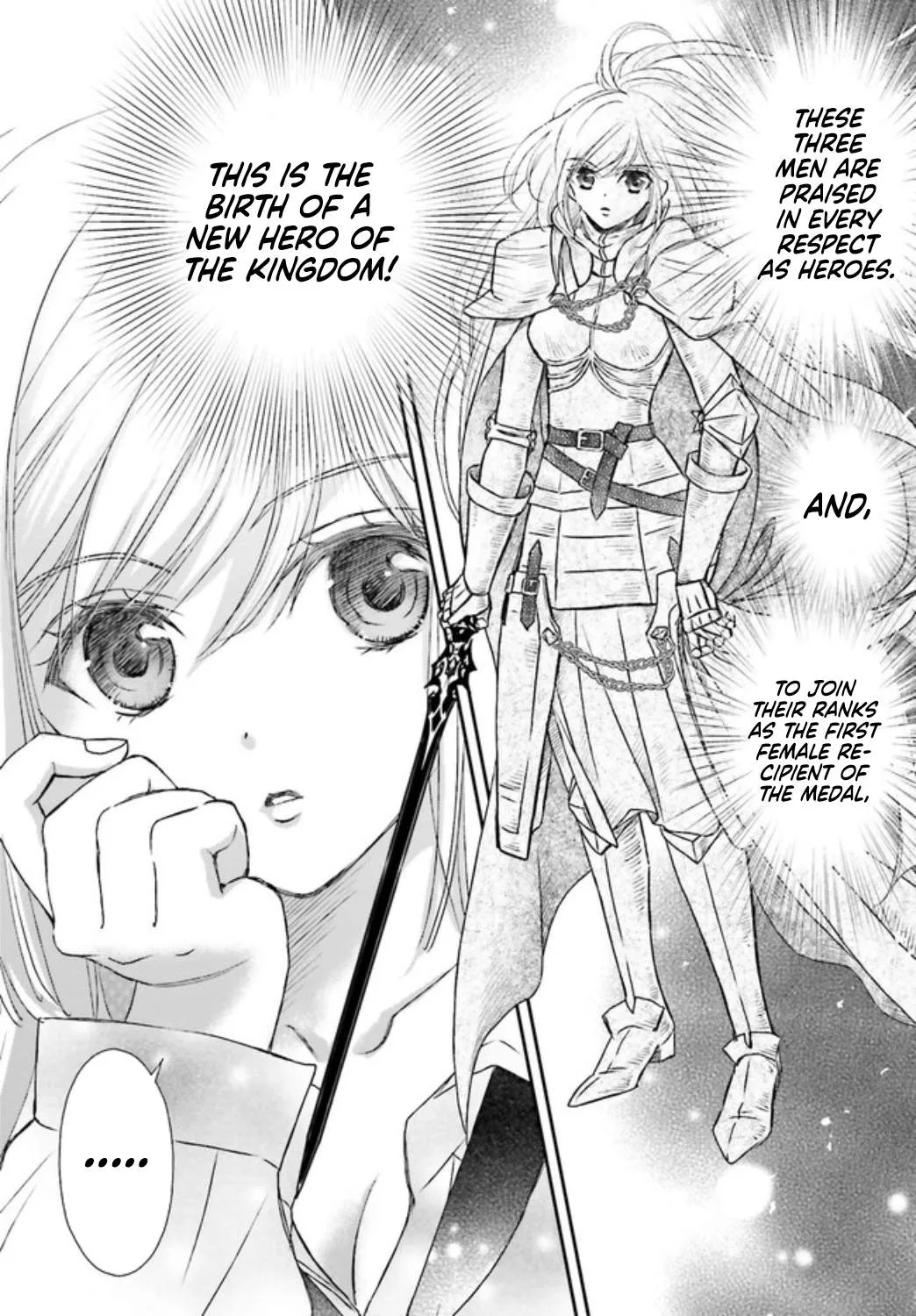 The Little Girl Raised by Death Holds the Sword of Death Tightly Chapter 17 page 4