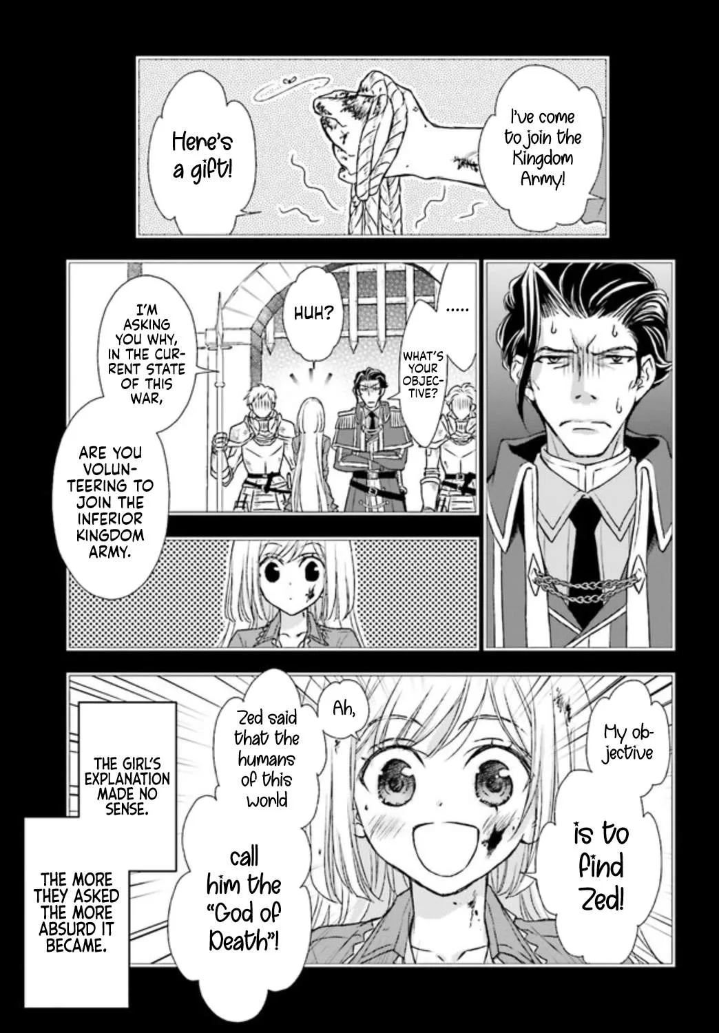 The Little Girl Raised by Death Holds the Sword of Death Tightly Chapter 17 page 16