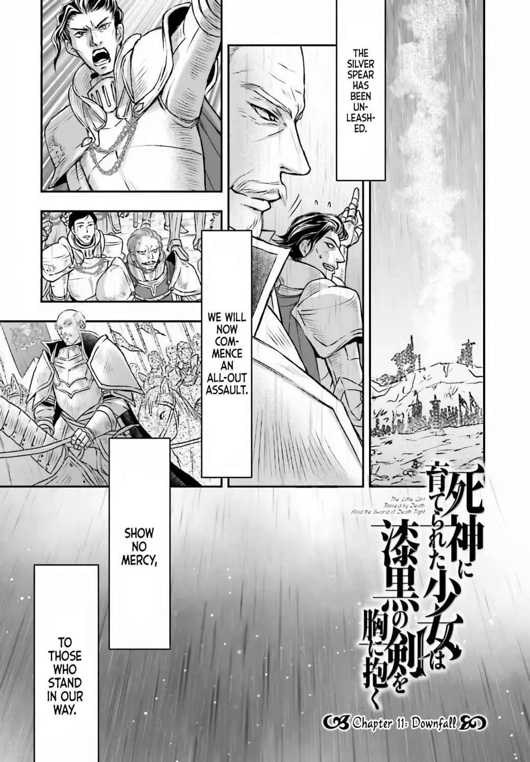The Little Girl Raised by Death Holds the Sword of Death Tightly Chapter 11 page 2