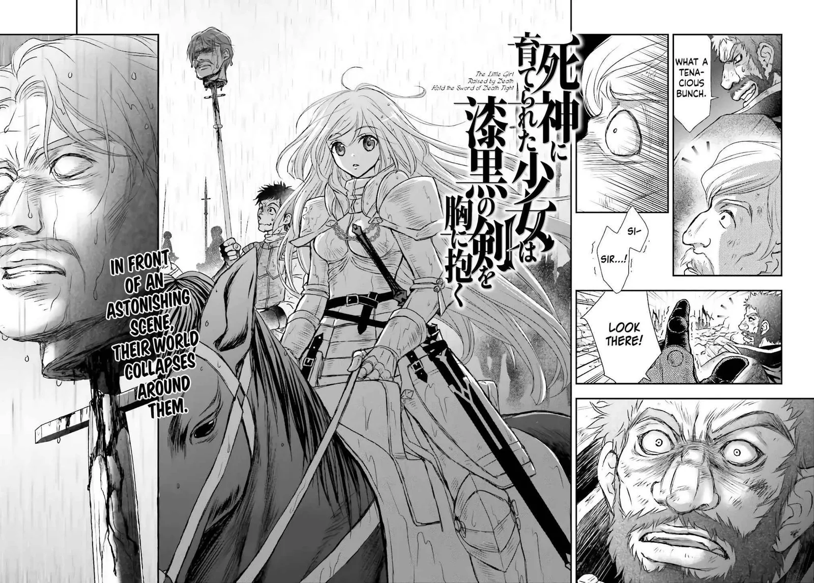 The Little Girl Raised by Death Holds the Sword of Death Tightly Chapter 11 page 15