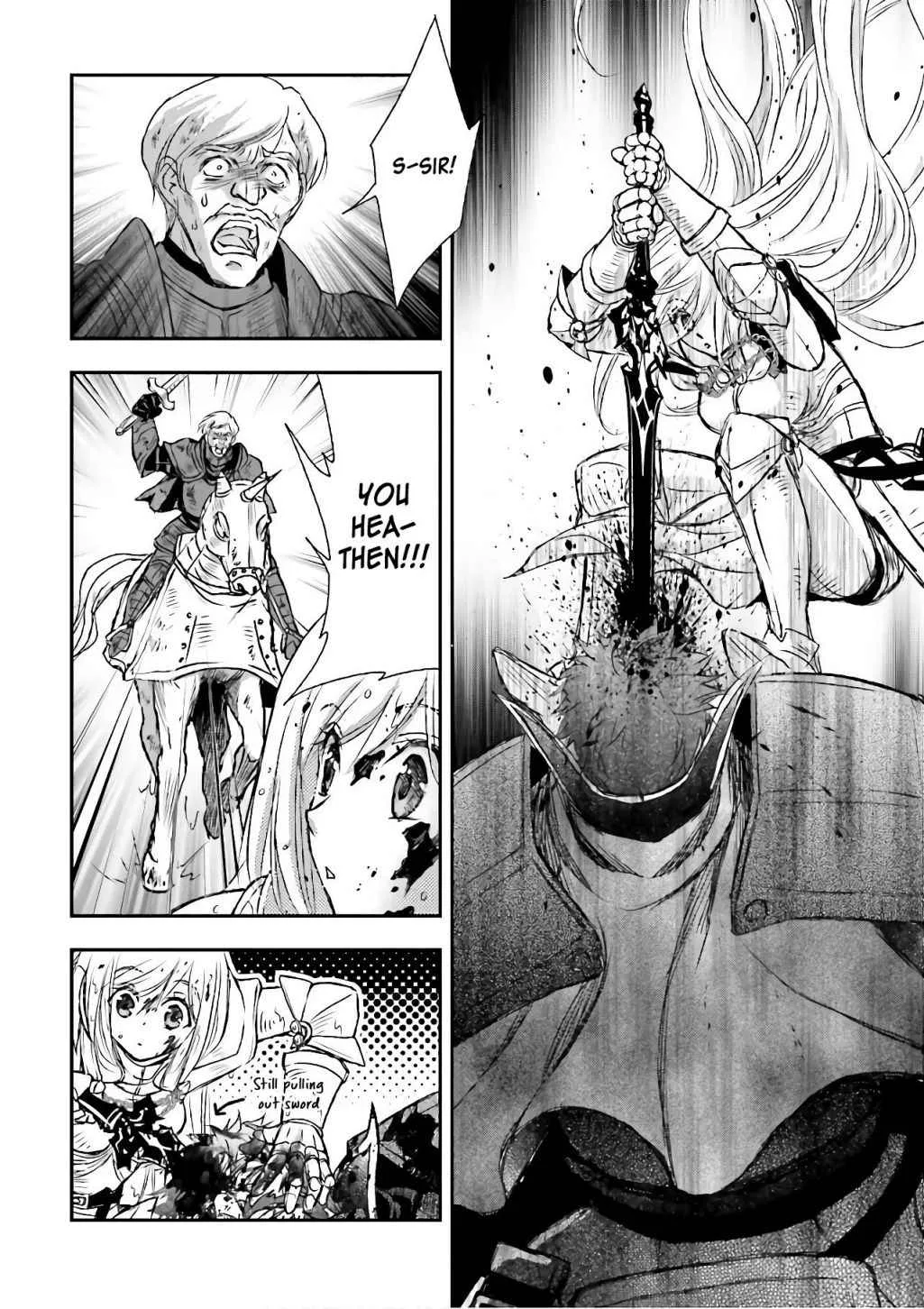 The Little Girl Raised by Death Holds the Sword of Death Tightly Chapter 11 page 24