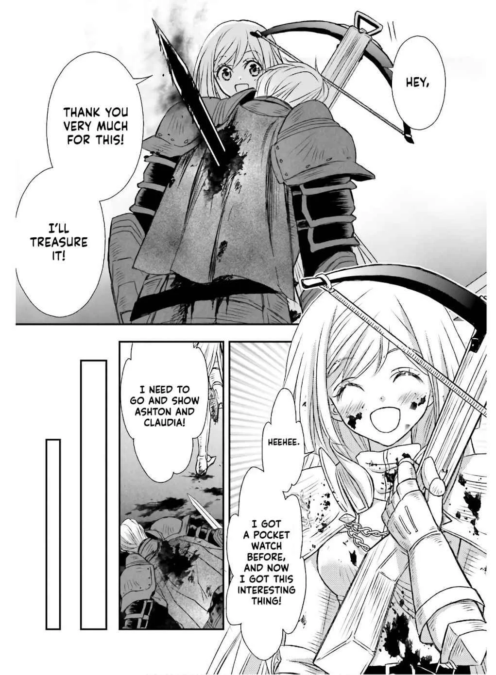 The Little Girl Raised by Death Holds the Sword of Death Tightly Chapter 14 page 9