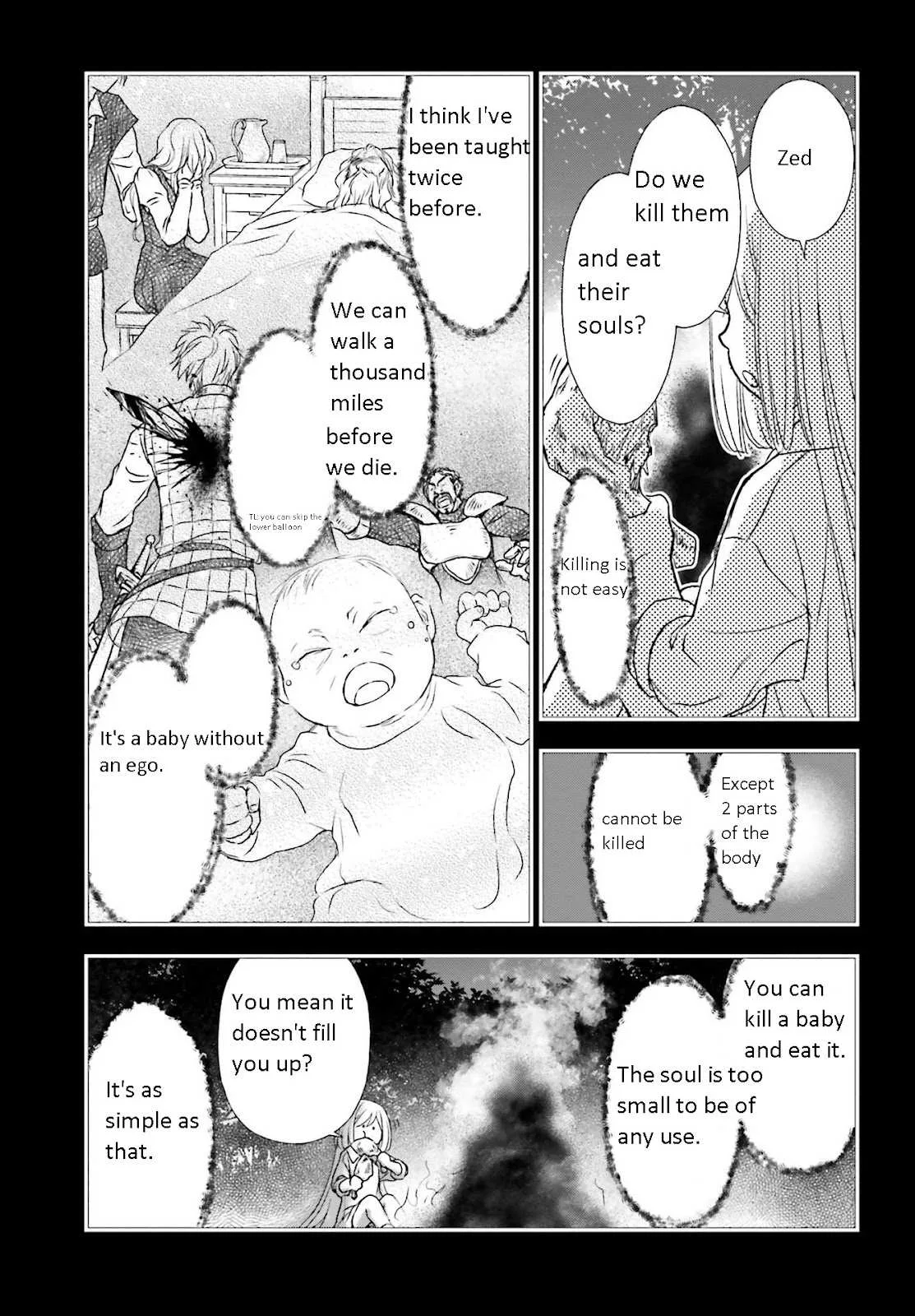 The Little Girl Raised by Death Holds the Sword of Death Tightly Chapter 20 page 9
