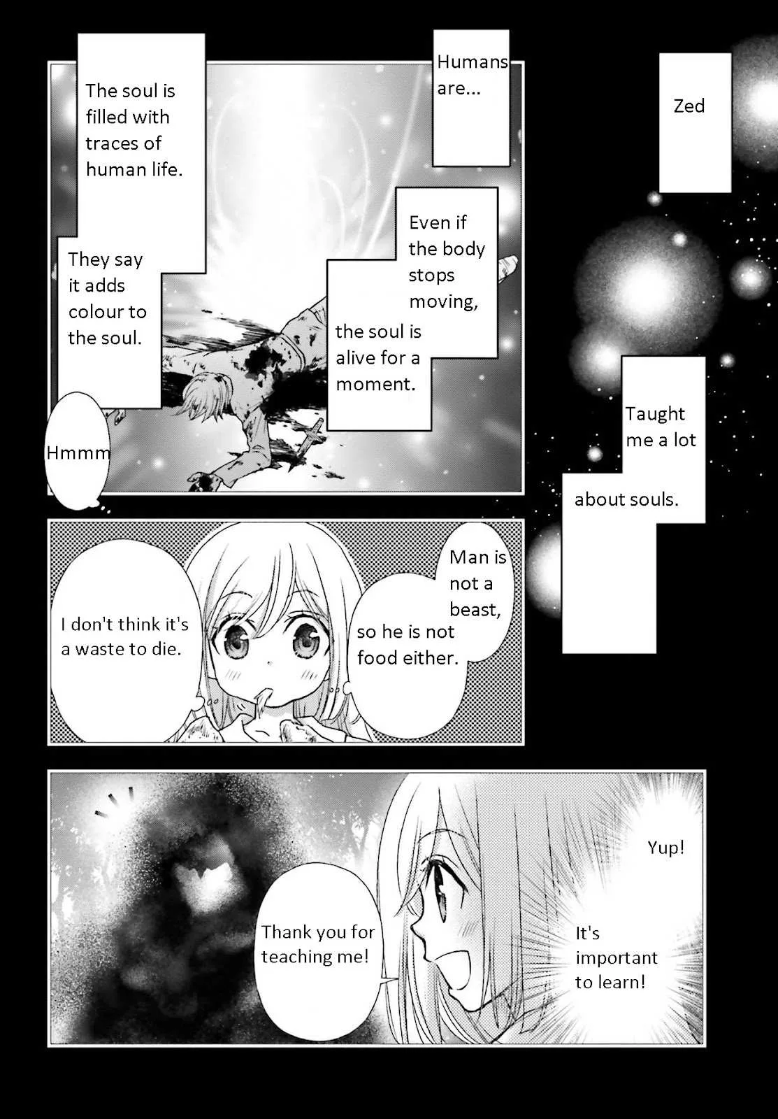 The Little Girl Raised by Death Holds the Sword of Death Tightly Chapter 20 page 10