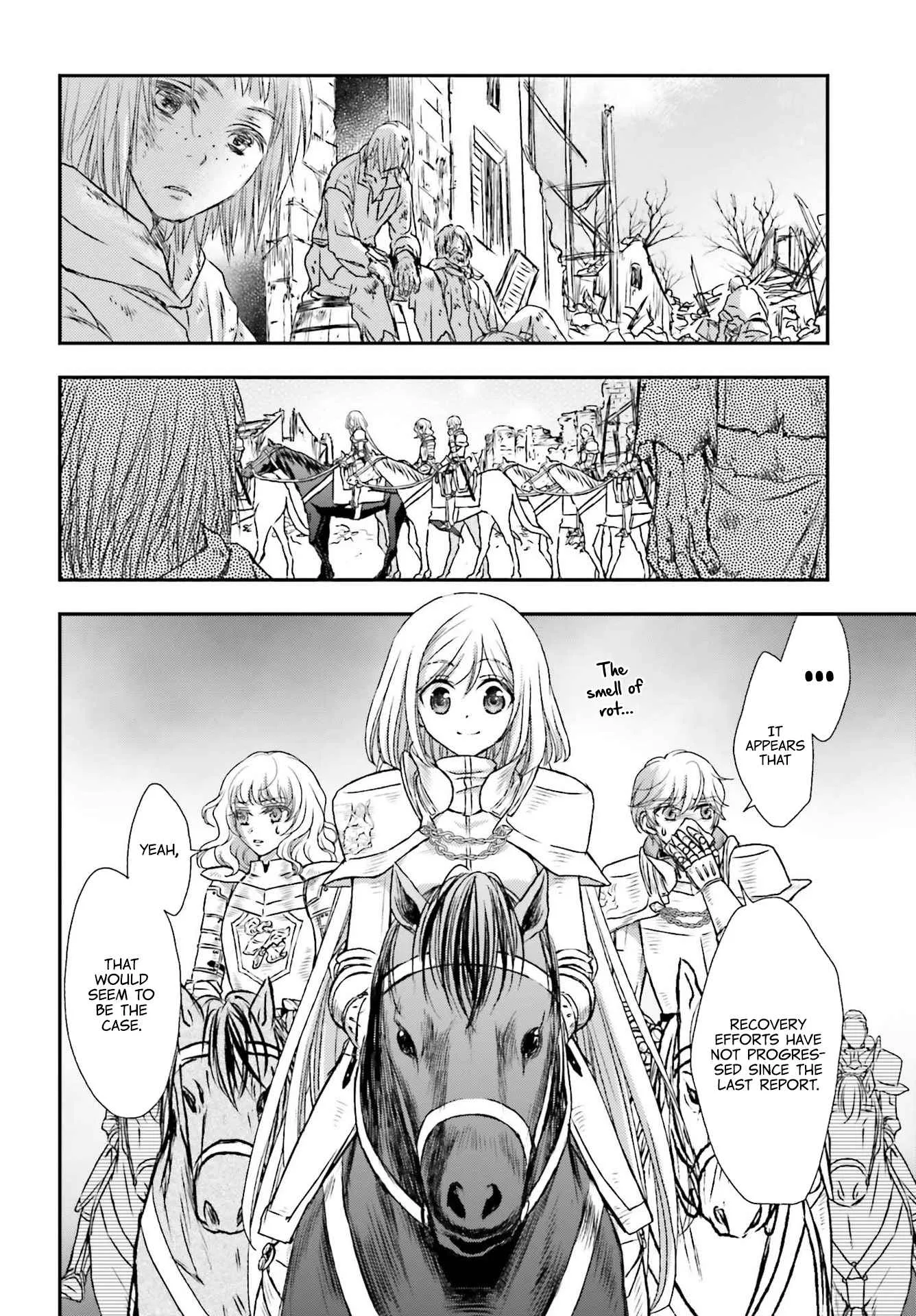 The Little Girl Raised by Death Holds the Sword of Death Tightly Chapter 21 page 14