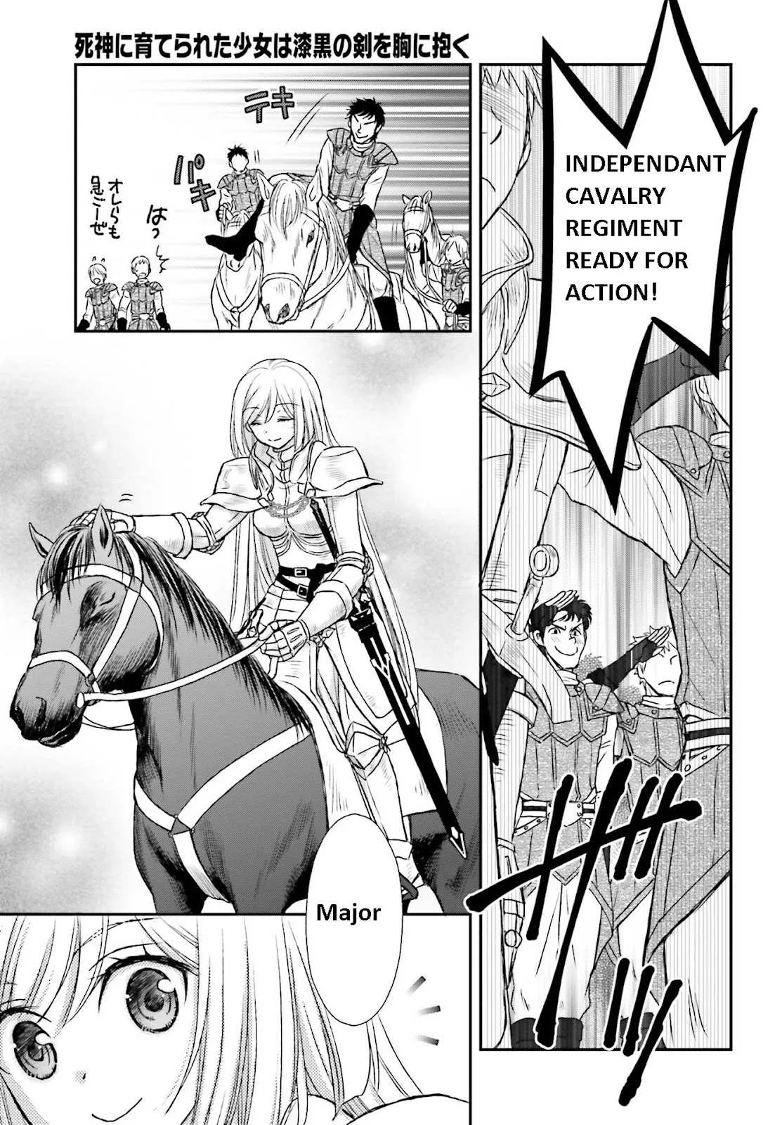The Little Girl Raised by Death Holds the Sword of Death Tightly Chapter 20 page 23